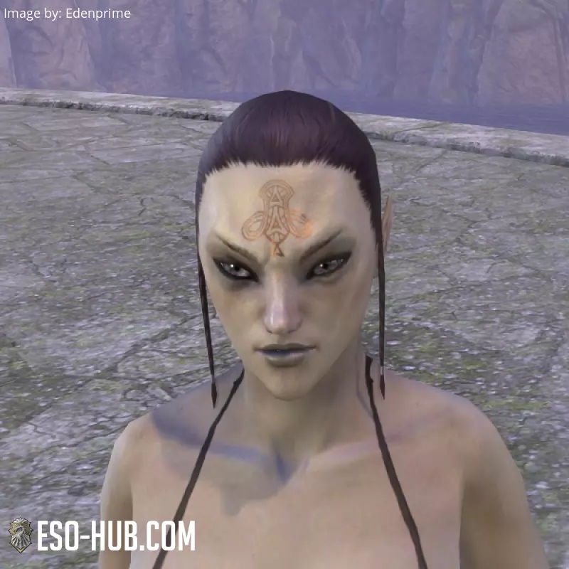 Image 1 of Marquages faciaux de brigand de Faillaise dorés ESO