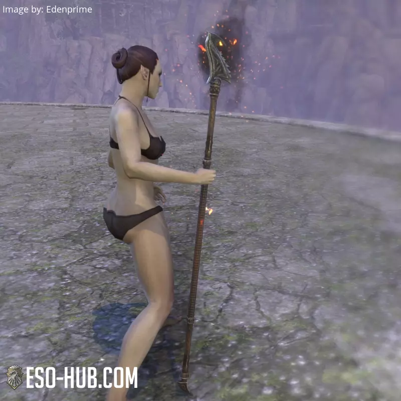 Image 1 of Bâton de tourment du feu ESO