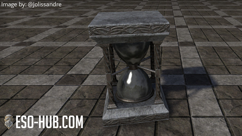 Hourglass Pedestal, Square