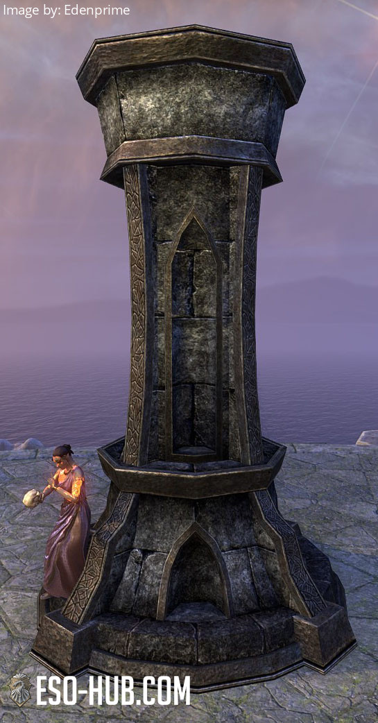 Mausoleum Pillar, Tall