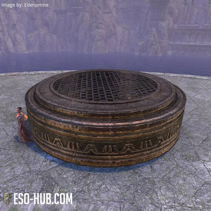 Image 1 of Rejilla mecánica, pedestal ESO