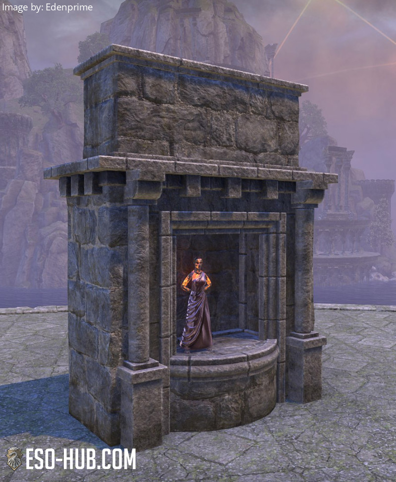 Colovian Fireplace, Stone - ESO Hub - Elder Scrolls Online