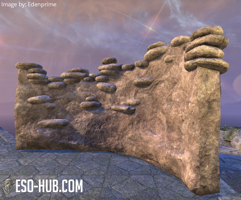 Druidic Fence, Curved Stone ESO Hub Elder Scrolls Online