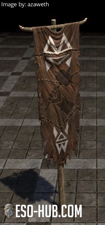 Image 1 of Orcish Banner, Worn ESO