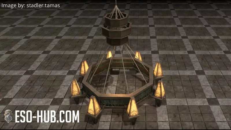 Image 1 of Araña de luces de Necrom, elegante ESO