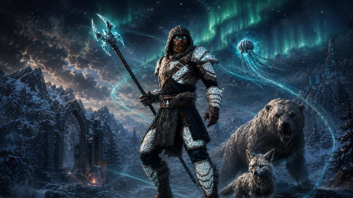 Skaal Shaman - ice warden build