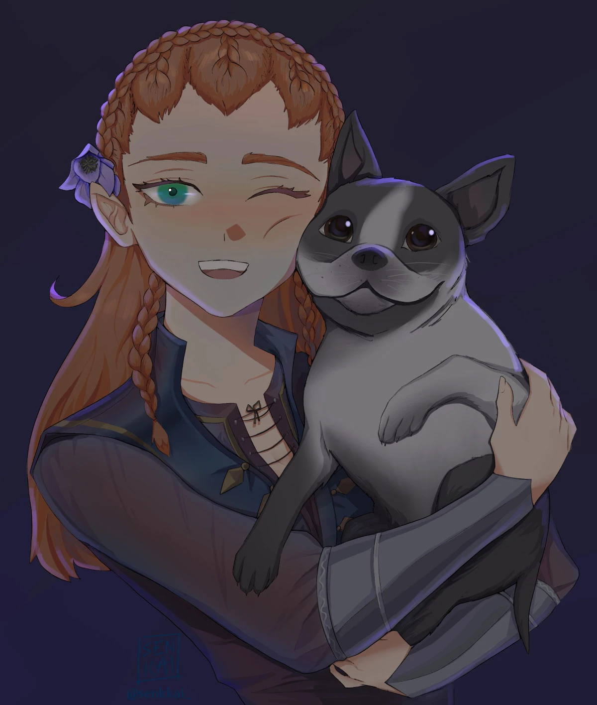Character art by Senkkai