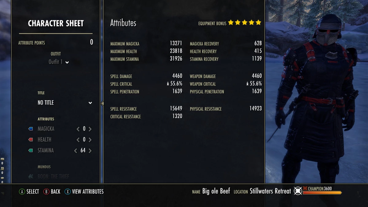 Unbuffed Front-bar