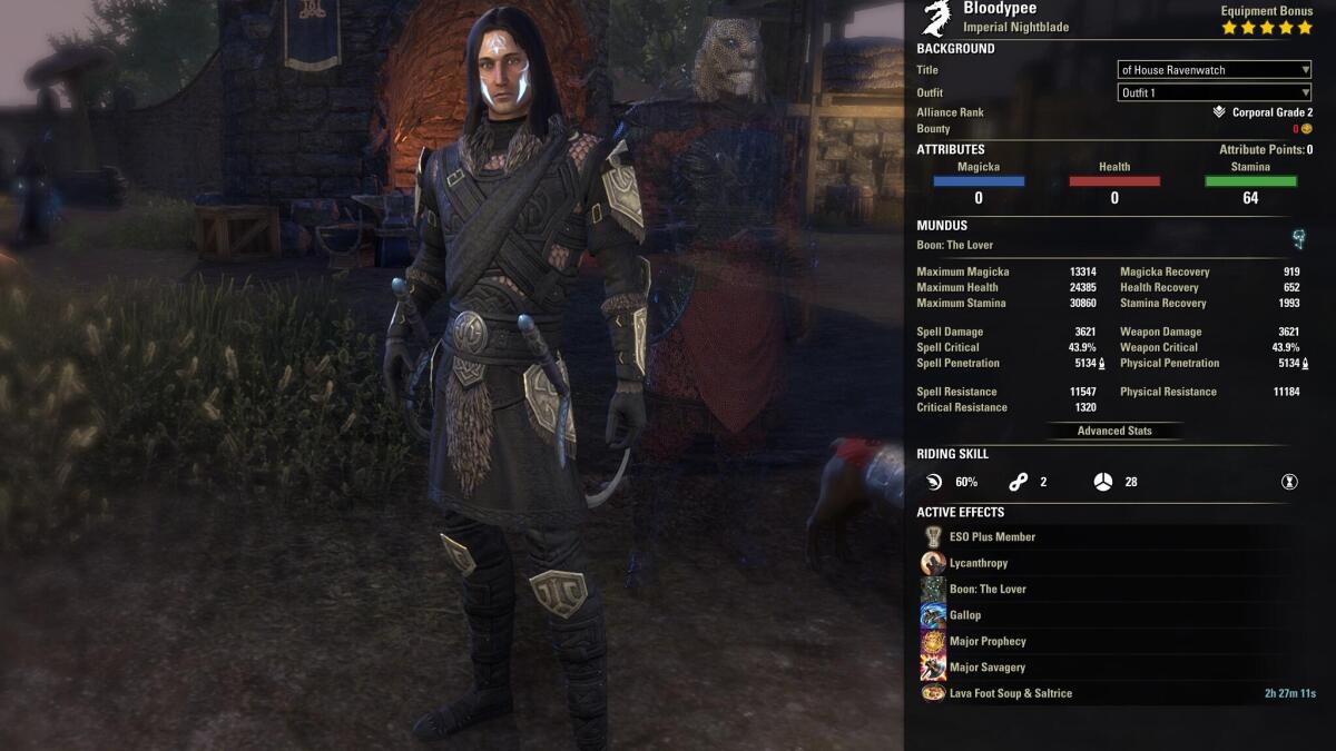 Stamina NightBlade