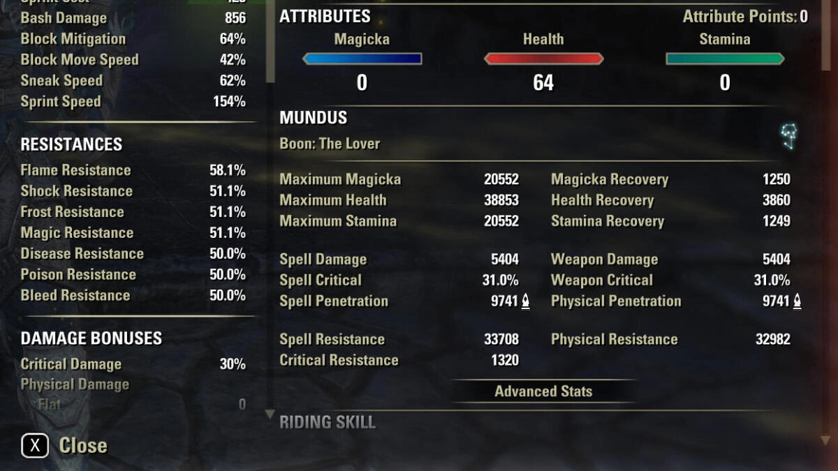 Dark Elf. Full Buffed. Stats rising with more Corpses