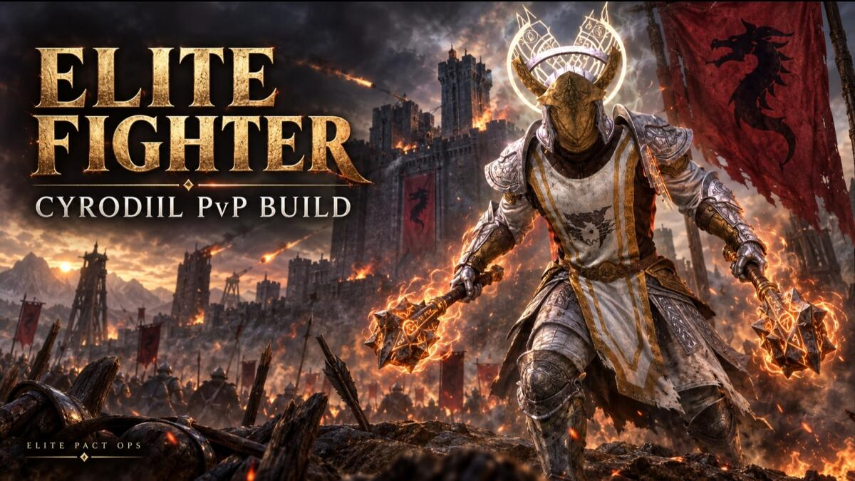 ELITE Fighter CYRODIIL PvP Build