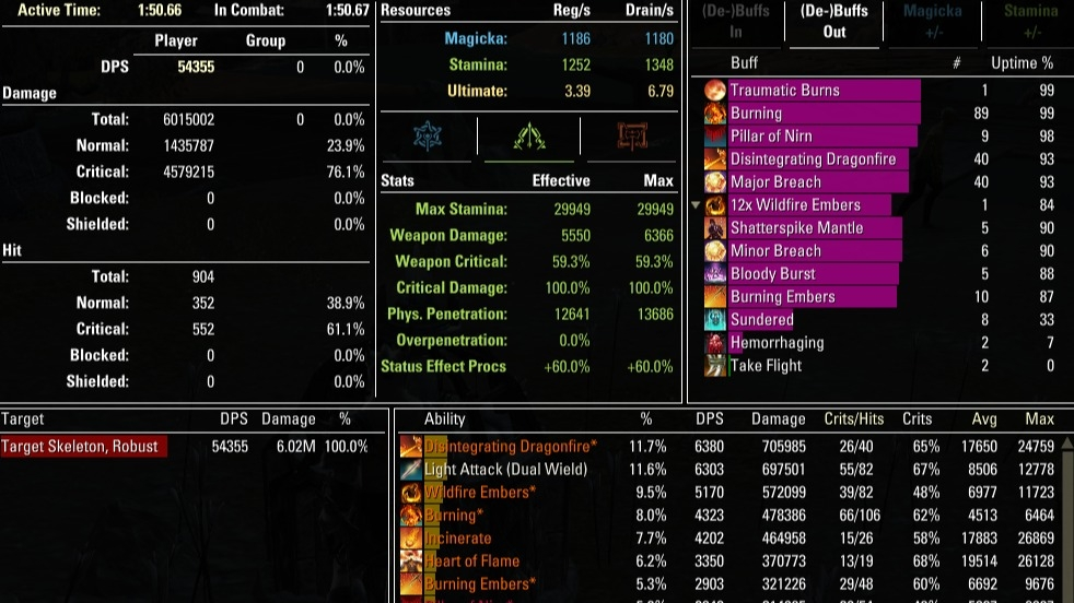 U50, 54.3k@6m.