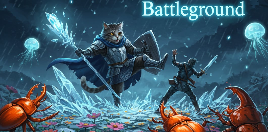[Before Subclass No More Updated]Ice Castle (Newbie Battleground Warden Tank4 Heal 4 Dps2)
