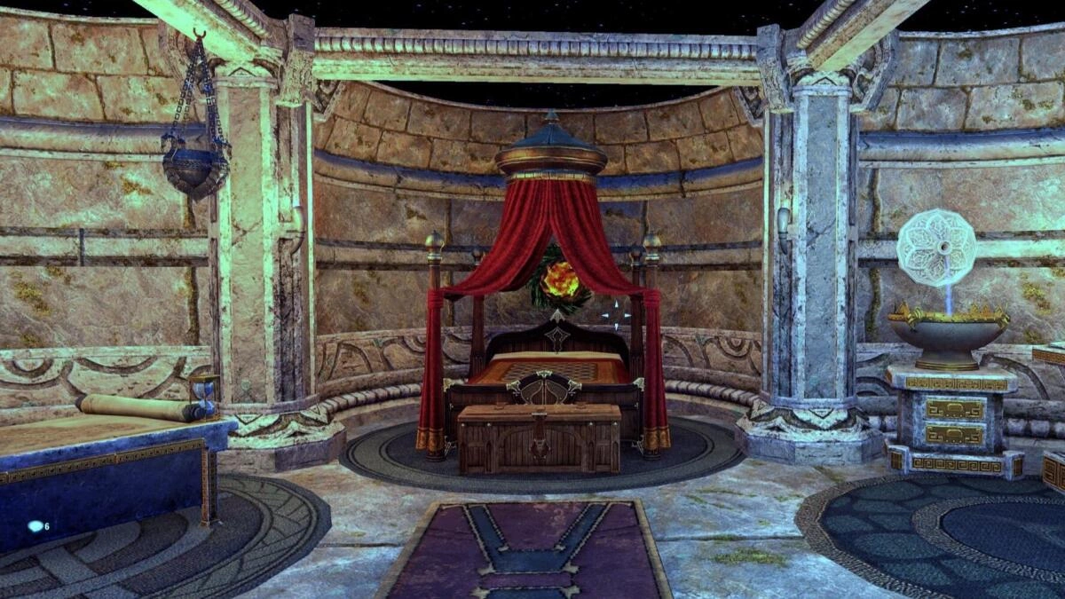 Master bedroom, study area with desk and an area to clean up