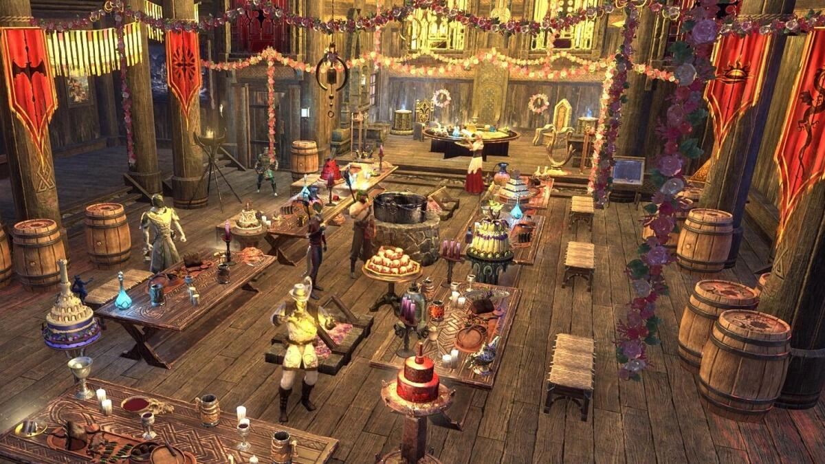 Skyrim Feast Hall