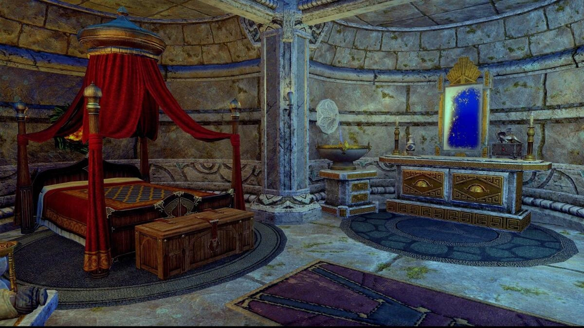 Master Bedroom Dresser / Cleanup Area