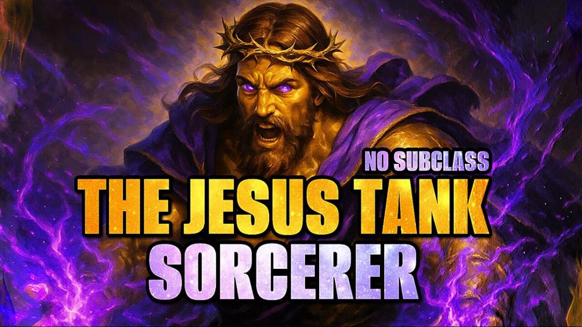 The Jesus Tank Sorcerer Build⚡️ | NO Subclass | ESO Meta