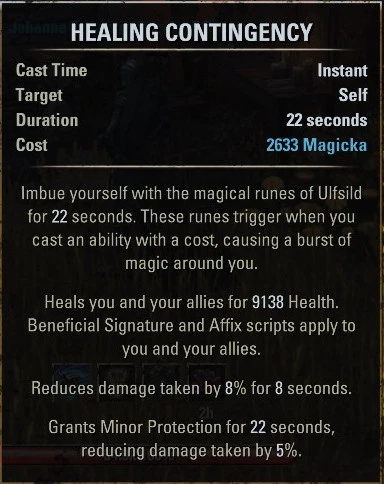 Use this over Hurricane if you have a Warden in your group.