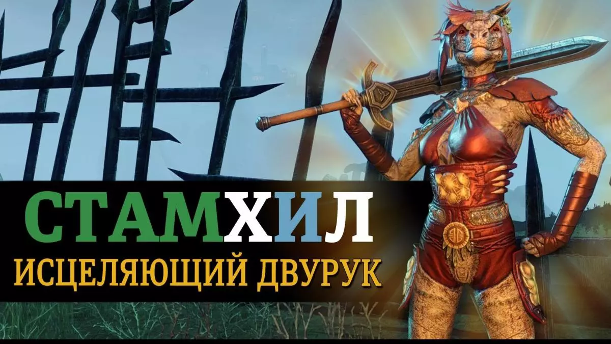 STAMHEAL - Мастер рун хилер через стамину (Двуручник+Лук) для любого контента.