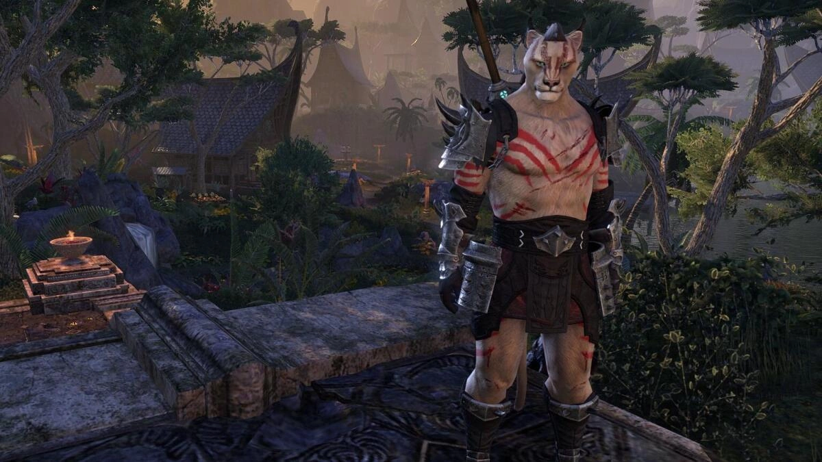 Outfit Showcase. Outdated as I changed his front bar from greatsword to dual daggers, but he still uses the same clothing.