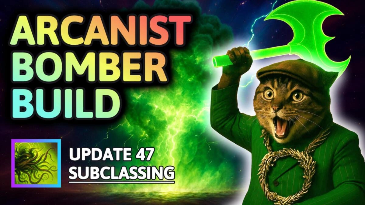 Arcanist subclassing bomber build - Update 47