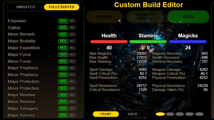 BUFFED - F BAR