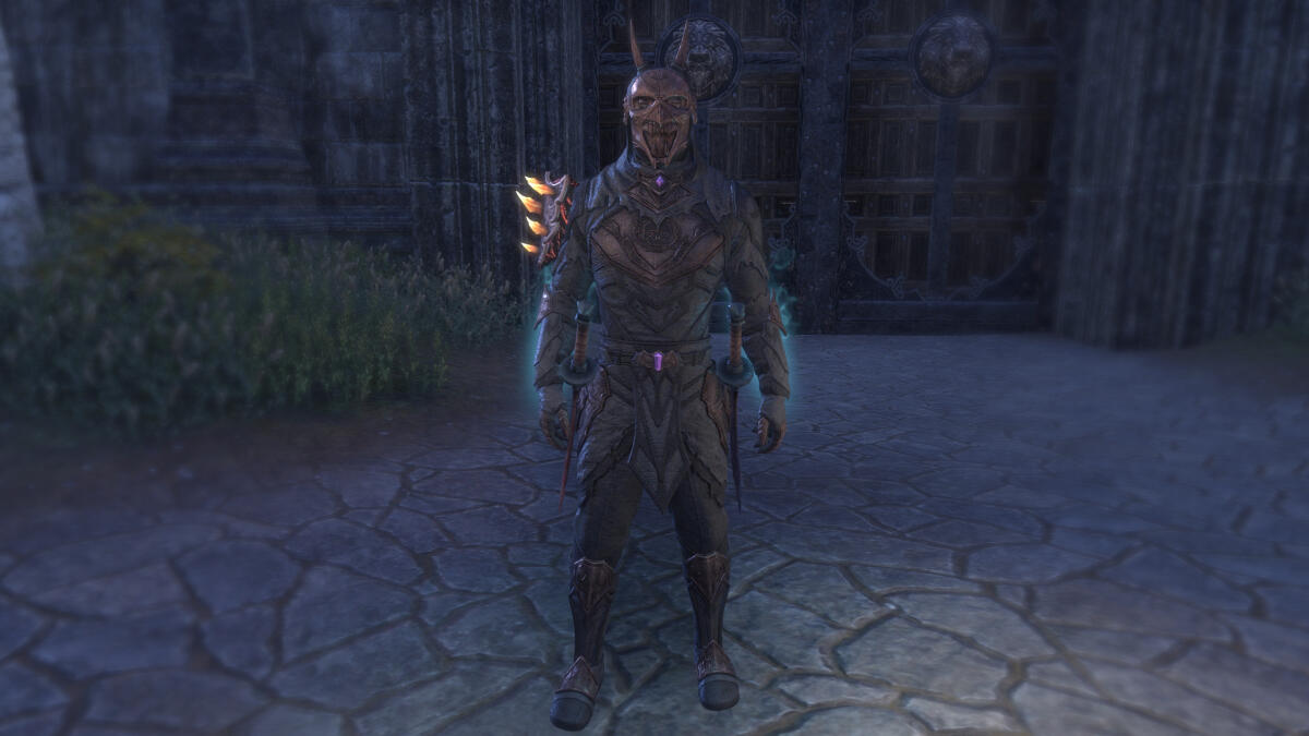 Looking good, When you have a dragon priest mask.