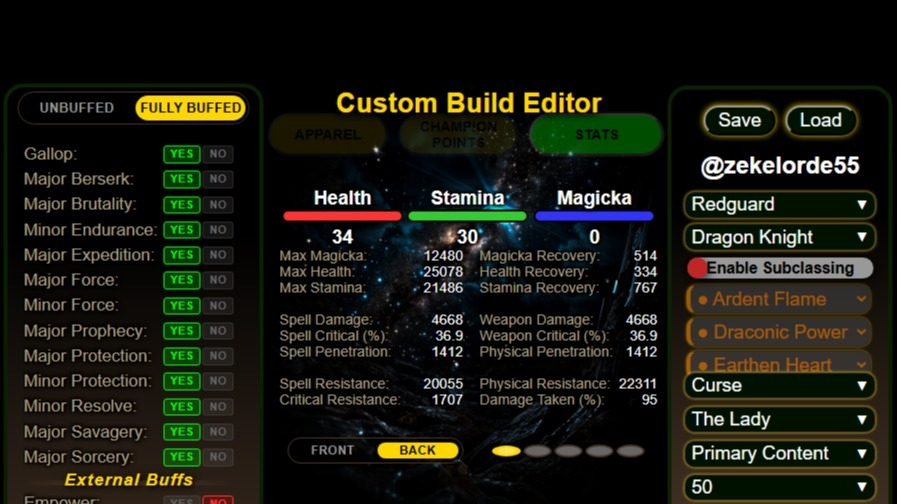 B BAR BUFFED