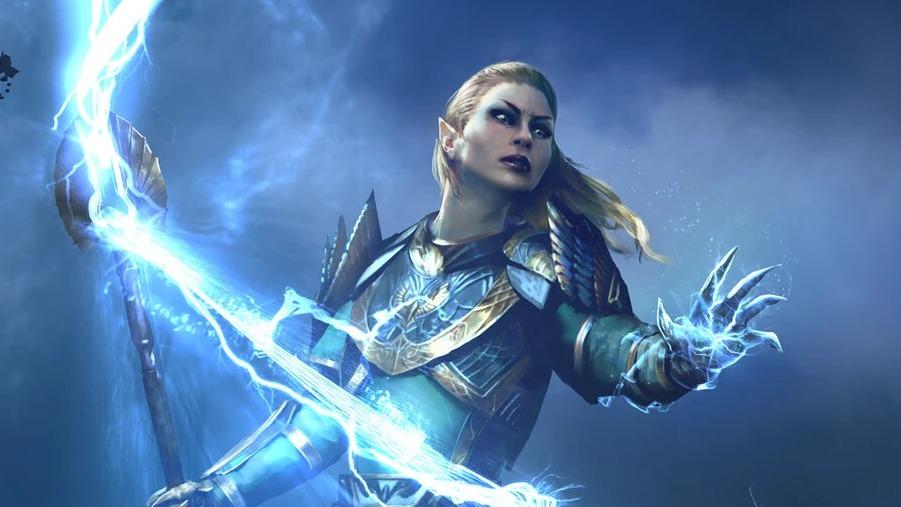 Hechicero a magia, Heavy Attack, sin invocacones.