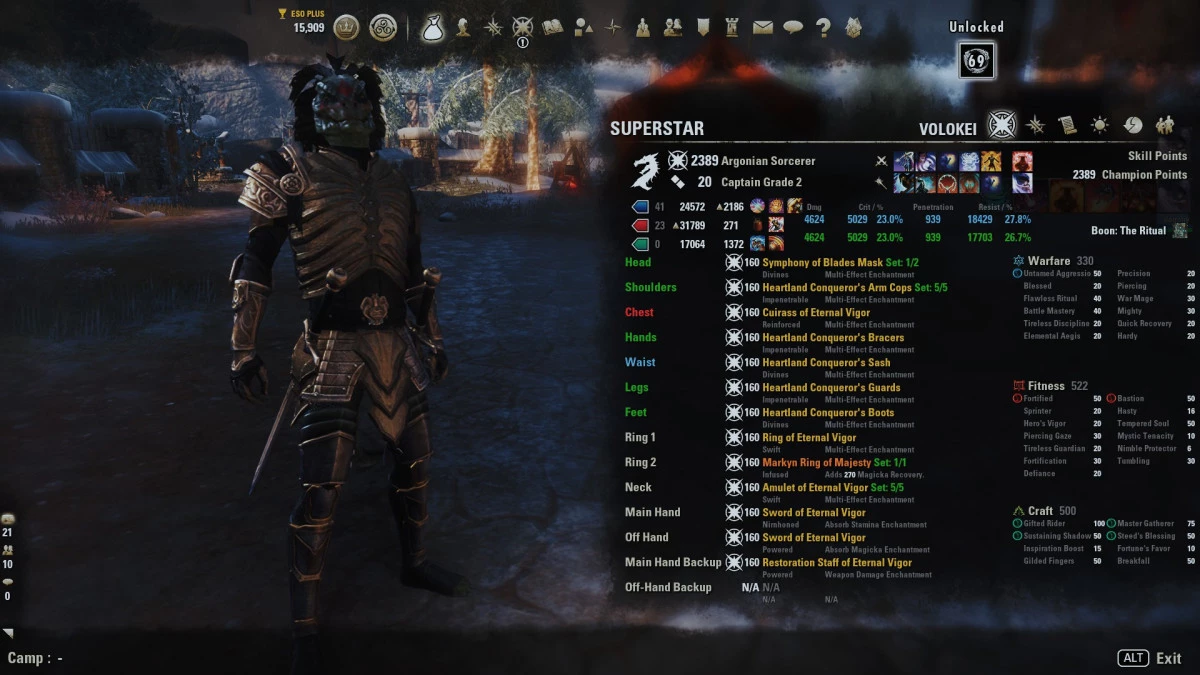 My Argonian in his ballgroup set-up
