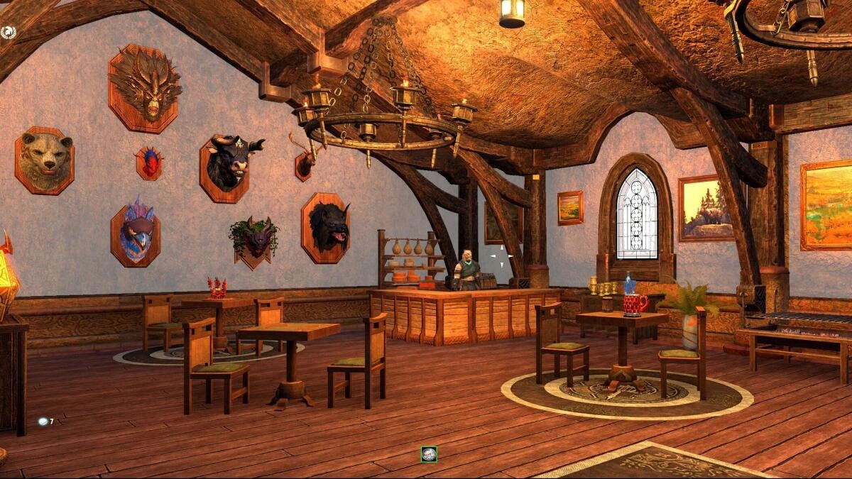 More big game trophies.