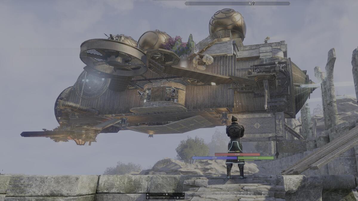 Magical/Steampunk Airship