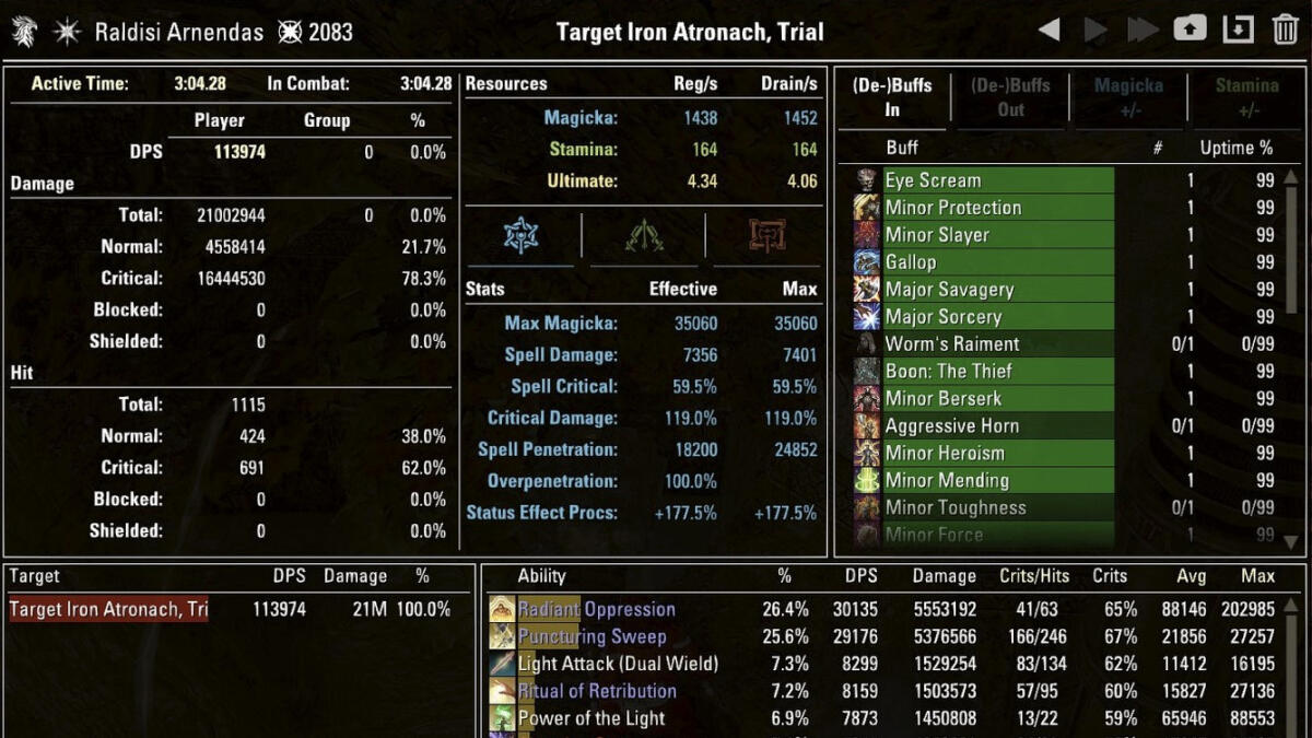 Parse data
