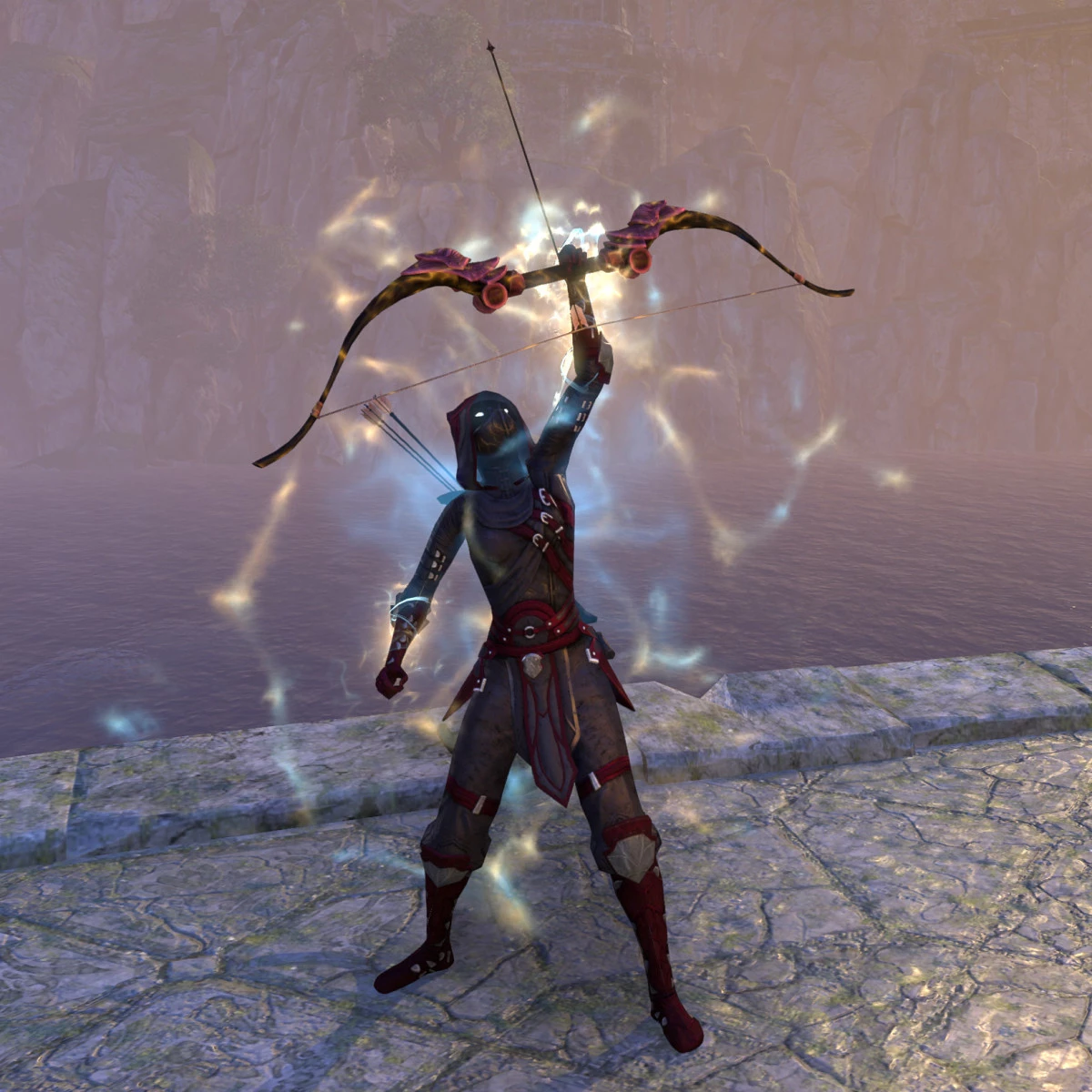 One Bar Snipe Gank Nightblade Build for ESO Outfit