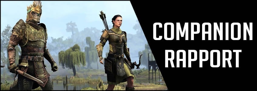 ESO Companion Rapport for All Characters