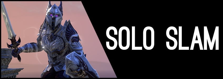 Unique Solo Sword and Shield Dragonknight Build for ESO