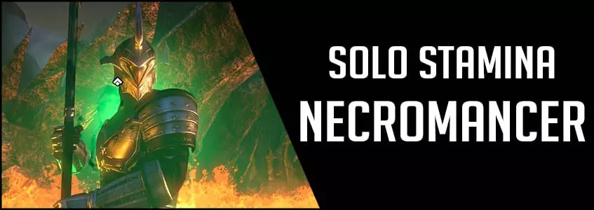 Powerful SOLO Stamina Necromancer Build for ESO (Elder Scrolls Online)