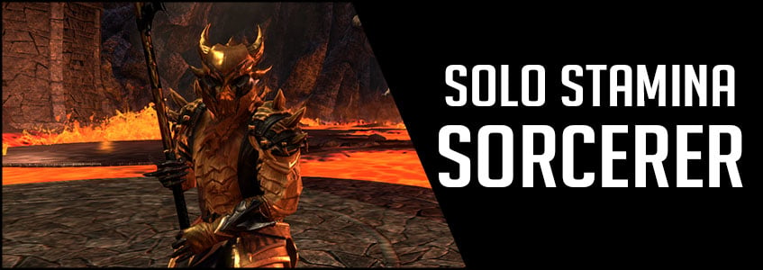 Powerful SOLO Stamina Sorcerer Build for ESO (Elder Scrolls Online)
